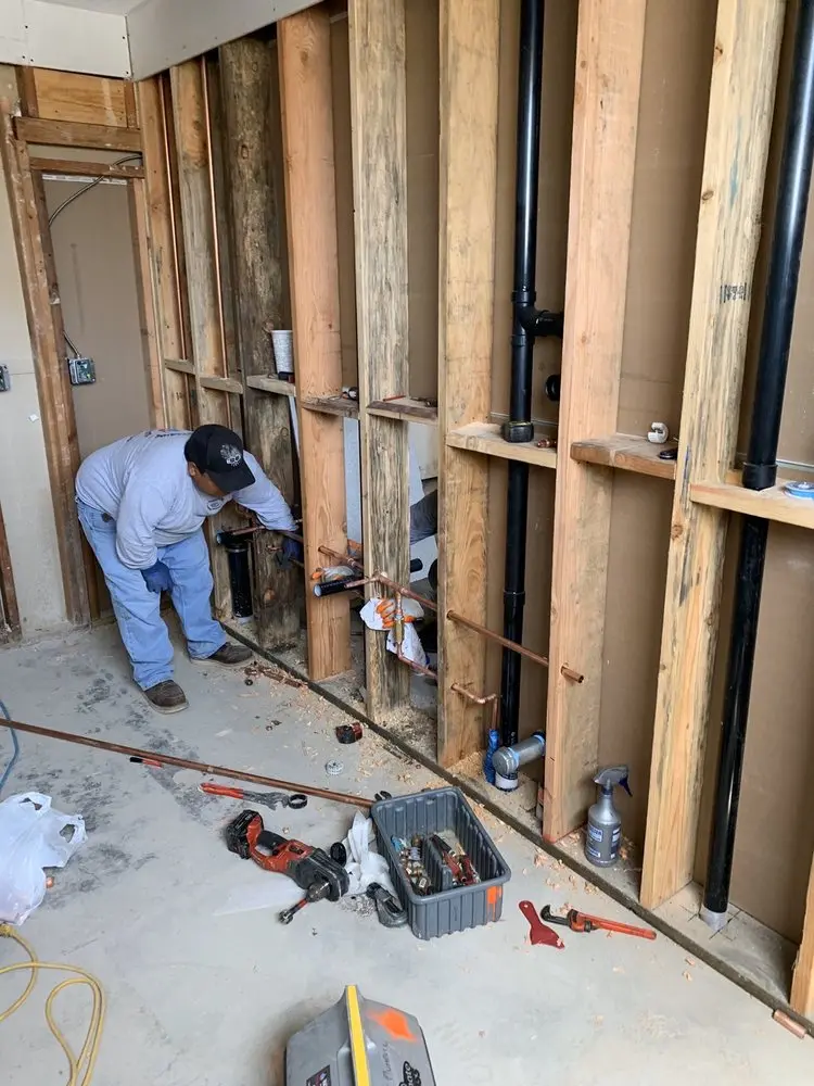 Commercial rough-in plumbing for Gas Line Repair in Hawfields